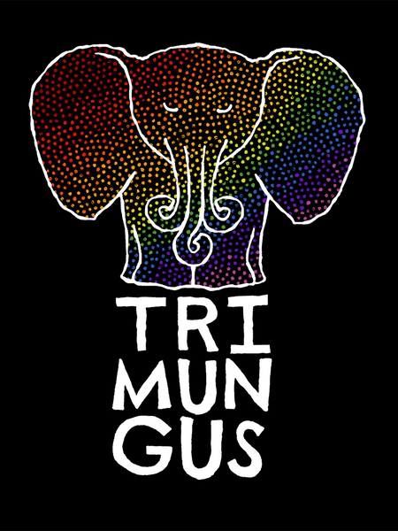 Trimungus - 3x4 Logo vinyl sticker
